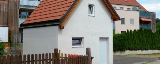 Nachher: Geräteschuppen Sitzendorf