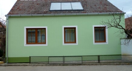 Nachher: Vollwärmeschutzfassade Mühlbach