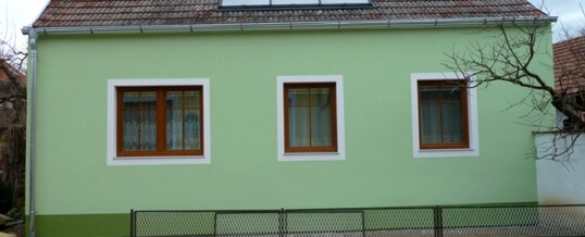 Nachher: Vollwärmeschutzfassade Mühlbach