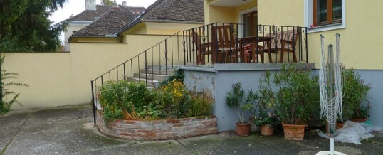 Vorher: Terrassenumbau Sonnberg