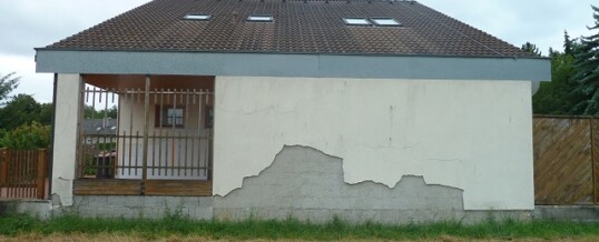 Vorher: Fassadensanierung Ziersdorf