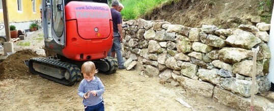 Trockensteinmauer Ravelsbach