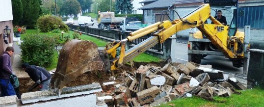Abbrucharbeiten Sitzendorf