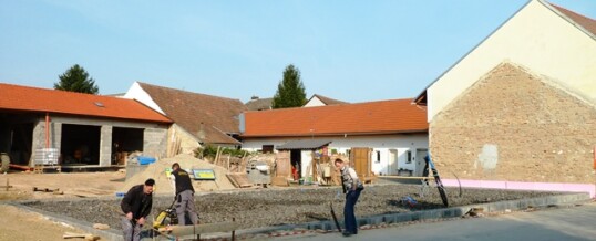 Vorher: Wohnhausrohbau Niederrußbach