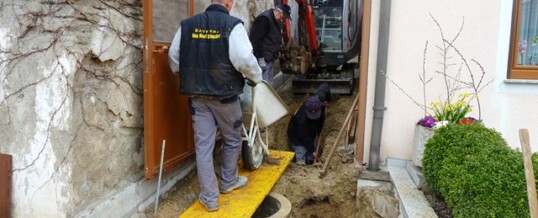 Kanalverlegung Maissau