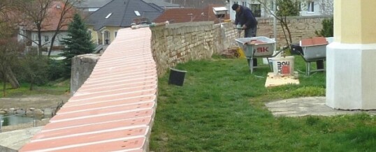 Mauerabdeckung Glaubendorf