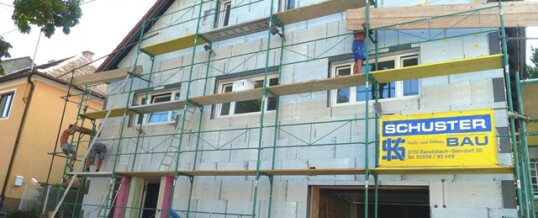 Vollwärmeschutzfassade Ravelsbach