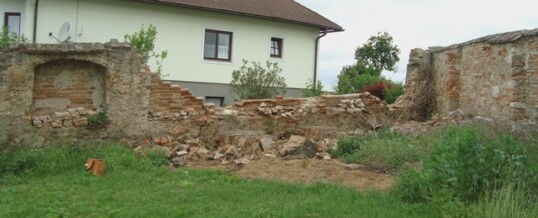 Vorher: Sichtmauerwerk Gettsdorf