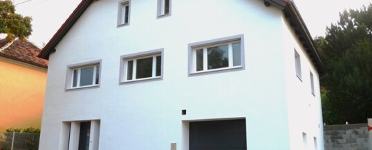 Nachher: Vollwärmeschutzfassade Ravelsbach