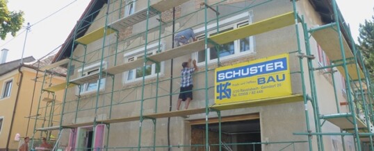 Vorher: Vollwärmeschutzfassade Ravelsbach