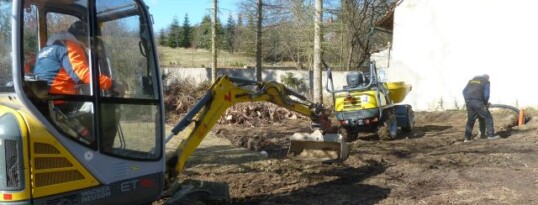 Baggerarbeiten Olbersdorf