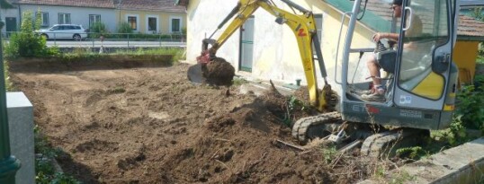 Flächenabhub Mühlbach