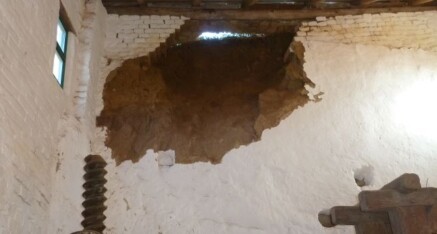 Vorher: Presshaussanierung Glaubendorf