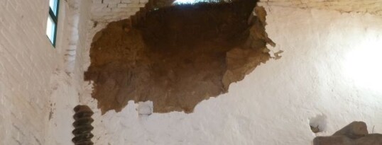 Vorher: Presshaussanierung Glaubendorf