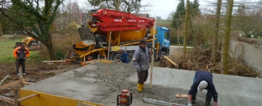 Fundamentplatte Olbersdorf